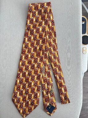 Ermenegildo Zegna Mens Silk Tie